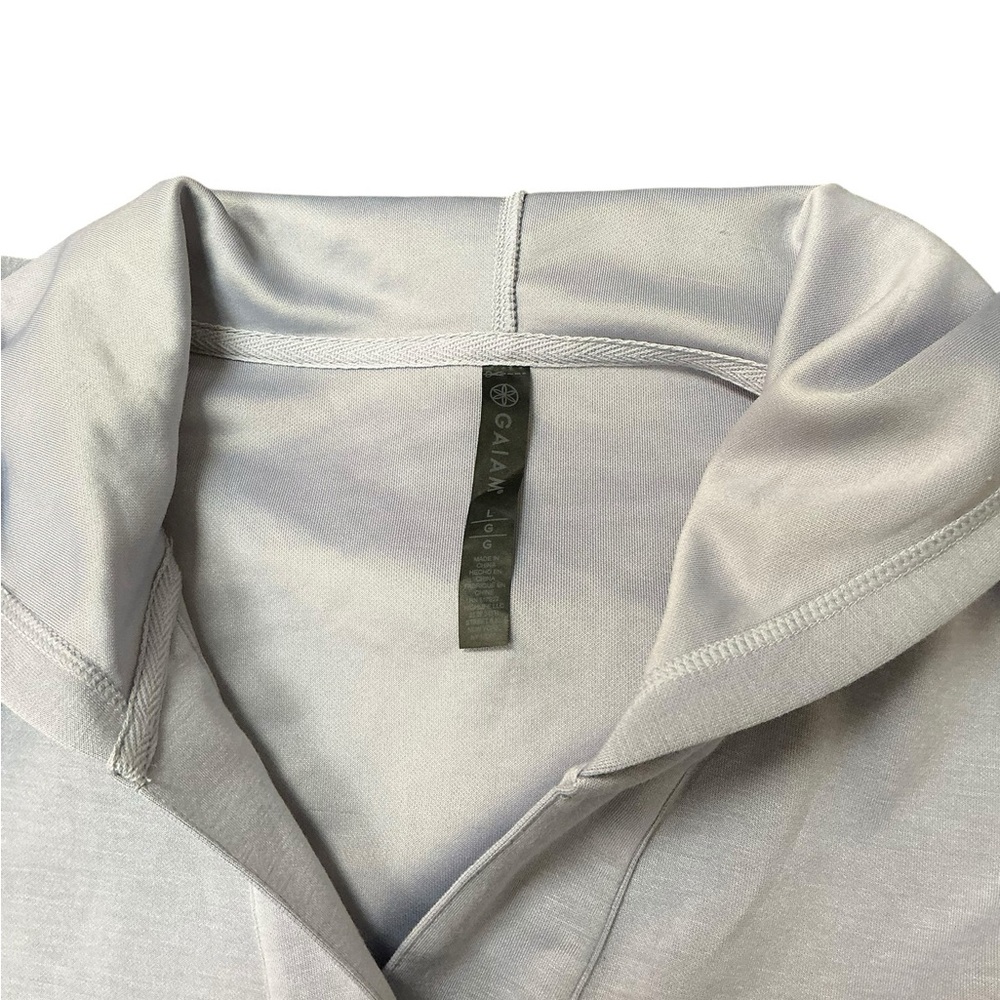 Gaiam cloud hoodie lavender size large - Picture 5 of 8
